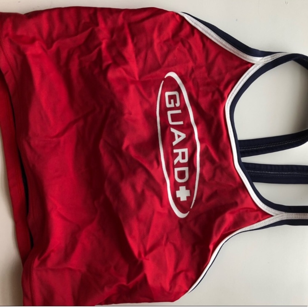 lifeguard swim top